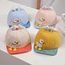 Baby Soft Rim Cartoon Duck Baseball Cap Spring Kids Hats Girls