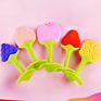 baby teether fruit silicone/ silicon babi teether/ rubber baby teether