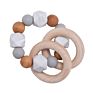 Baby Wooden Food Grade Teether Pacifier