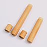 Bamboo Case Toothbrush Holder Bamboo Toothbrush Travel Kit with Laser Logo