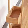 Bamboo Wooden Kitchen Shelf Storage Rack Bath Accessories Bathroom Shower Caddy with 3 Shelves