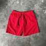 Beach Shorts Polyester Men Running Shorts Mesh Lining Shorts for Men with Letter Printing for Promotion