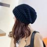 Beanie for Women Hat Knitted Acrylic Wool Hat Warm Cotton Bonnet Cap Female Hats for Girl