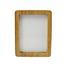 Beautiful Blank Sublimation Bamboo Photo Frame with Double Inserted Aluminum Sheet