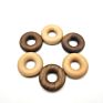 Beech Walnut Wooden Donut Seal Pour Food Storage Bag Clip Snack Sealing Clip