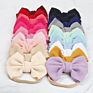 Big Bow Headwrap Baby Headband Top Knot Headbands Turban Newborn Head Band Girl Large Hair Bows Five Set for Kids