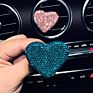 Bling Heart Star Bow Custome Design with Diamond Rhinestone Car Air Freshener