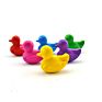 Blister Card Packing Coloring Set Pack 6Pcs Animal Series 3D Duck Crayons