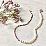 Bohemian Bead Pearl Shell Choker Necklace for Women Girls Handmade Colorful Seed Beaded Choker for Women Jewelry Clnn158