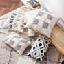 Bohemian Tufted Boho Cushion Cover Set Fringe Pillow Cover Geometric Pillowcase for Sofa