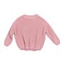 Boutique Casual Soft Thermal Kid Plain Sibling Pullover Sweater Matching Baby Girl and Boy