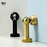 Brass Door Stops Heavy Duty Knurling Door Holder Magnetic Door Stopper Catch