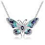 Brooch Accessories Royal Style Gem Butterfly Necklace Dual Brooch