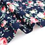 By the Meter Rose Flower Floral Printed Quilting Woven Poplin 100% Cotton Prints Fabric for Face Mask Dress Bags
