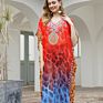 Caftan Moroccan Kaftans Dubai Casual Women Dress Blouse Musulmane