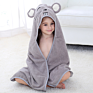 Candy Color Cartoon Baby Bath Towel Cotton Children Beach Towel Baby Hooded Towel