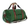 Canvas Bags with Printed Logo Multi Functional Canvas Mens Cowhide Gym Natural Luxury Men Gym Duffle Bag