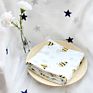 Cartoon Bee Baby Swaddle Organic Cotton Bamboo Muslin Blanket Wrap Accept