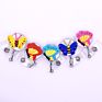 Cartoon Butterfly Insect Night Owl Holder Clips Badge Holder for Student Nurse/Worker Card Holder Reels Yougster Gift