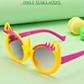 Cartoon Unicorn Children Shades Unisex Decorate Jelly Color Sunglasses