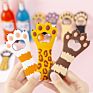 Cat Claw Bottle Opener Cute Cartoon Magnetic Suction Beer Bottle Opener Creative Silicone Magnetic Refrigerator Sticker