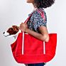 Cat Dog Canvas Tote Bag Pet Carrying Bag