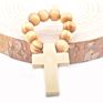Catholic Devotional Gift Finger Rosary Wood Prayer Finger Rosary Ring