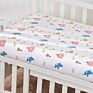 C'dear 100% Cotton Bassinet Sheet Baby Bedding Organic Cotton Muslin Fitted Cot Sheet,Cotton/Spandex Fitted Crib Sheet
