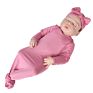 C'dear Newborn Modal Nightgown Long Sleeve Knotted Baby Sleeping Bags Baby Gown