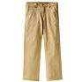 Children Boys' Cotton Twill Flat Front Uniform Stretch Chino Dress Pants Toddler Kids Pants