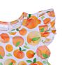 Children Girls Pearl Dress Peach Baby Dress for Little Girls