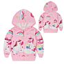 Children Jackets Girls Unicorn Hoodie Toddler for Baby Fleece Kids Fall Jackets