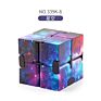 Children Kids Funny Mini Magic Toy Finger Edc Anxiety Stress Relief Infinity Cube