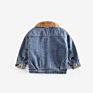 Children's Autumn/ Boys' Fleeced Denim Coat