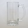 Classic Clear 16Oz Pint Glasses Beer Mugs Drinking Beer Steins Glass Cups with Handle