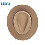 Classic Man Spring Autumn Short Brim Premium Real Wool Fedora Hats