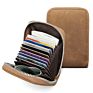 Coin Purse Men Rfid Crazy House Leather Wallet Genuine Leather Vintage Card Holder