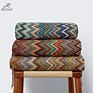 Colorful Acrylic Knitted Tassels Woven Throw Blankets for Couch Bed Sofa Chair Bohemian Throw Blanket for Decor Home