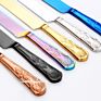 Colorful Luxury Stainless Steel Cake Knife Server Wedding Cake Knife and Server Set