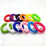 Colorful Spring Wrist Coil Keychain Stretchable Plastic Wrist Keychain Bracelet