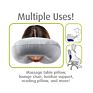 Comfortable Polyester+Spandex U Shape Memory Foam Pillow Adults Travel Neck Pillow