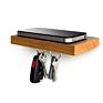 Contemporary Home Corner Wall Champagne Home Decorative Floating Shelves Handmade Key Holder Wood Shelves