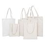 Cotton Tote Bags Print Foldable Shopping Simple Plain Standard Size Blank Heavy Duty Organic Canvas 18 Oz Customize Logo