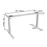 Creative Business Furniture Anti-Collision Function Electronic Office Desk