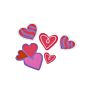 Creative Diy Label Sticker Magnetic Love Refrigerator Sticker
