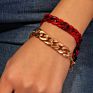 Creative Double Layer Resin Bracelet Simple Personality Chain Bracelet