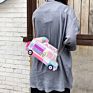 Creative Ice Cream Car Messenger Bag Funny Personality Colorful Laser Female Bag