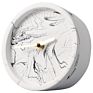 Creative Minimalist Table 3D Art Color Cement Alarm Clock Simple Sublimation Concrete Mini Desk Clock Retro Unique Gift Horloge