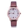 Creative Sunflower Women Leather Belt Watch, Digital Quartz Watch for Lady,Trend Design Quartz Watch(Kkwt82067)