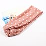 Crisscross Vintage Polka Dot Printed Women's Headbands Headwraps Hair Bands Bows Elastic Girls Hair Band Accessories